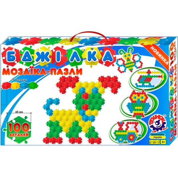 

Мозаика-пазлы ТехноК Пчелка 1035 (bc-tx-1494)