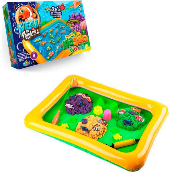 

Игра большая 2 в 1 BabyYes Клевая рыбалка + KidSand Разноцветный (bc-by-292154)