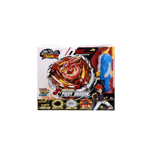 

Волчок Auldey Infinity Nado V серия Advanced Fiery Dragon Огненный Дракон (YW634402)