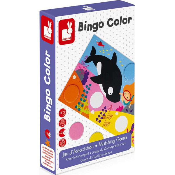 

Настольная игра Janod Бинго. Изучение цвета J02693