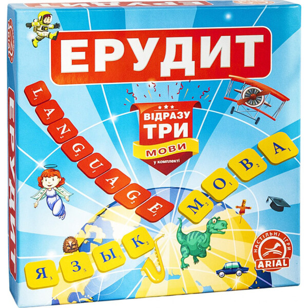 

Настольная игра Arial 910091-3 Ерудит (bc-by-291652)
