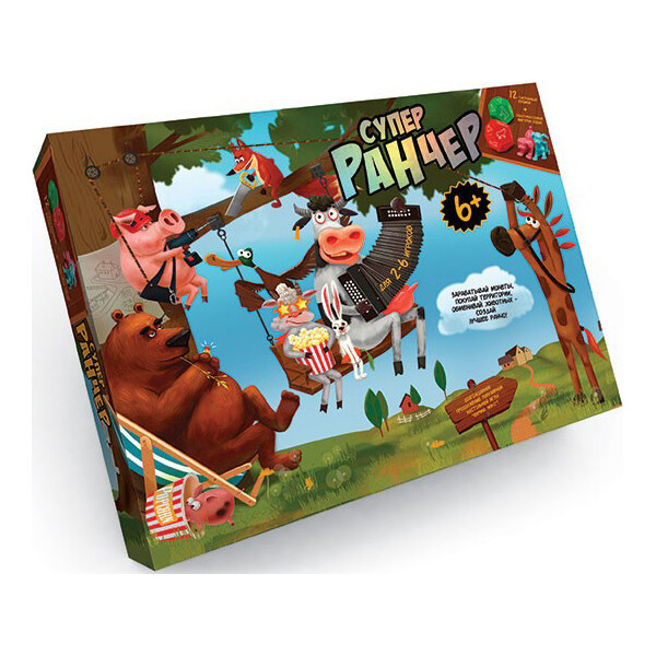 

Игра настольная BabyYes Супер Ранчер 8343 (bc-by-292010)