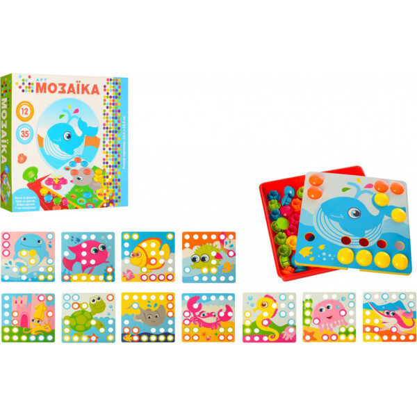 

Настольная игра 66848 Мозаика Морские животные (bc-by-293164)