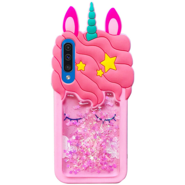 

Силиконовый чехол Unicorn 3D для Samsung Galaxy A50 (A505F) Розовый (107930)