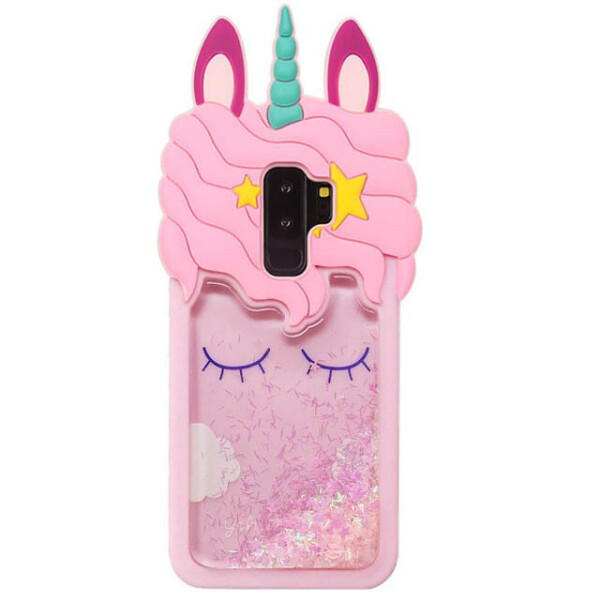 

Силиконовый чехол Unicorn 3D для Samsung Galaxy S9+ Розовый (84356)