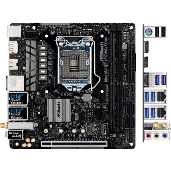 

ASRock H370M-ITX/ac
