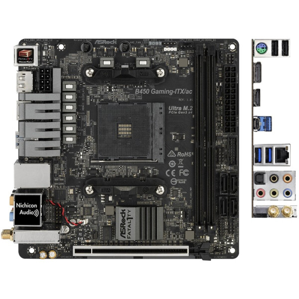 

ASRock Fatal1ty B450 Gaming-ITX/ac