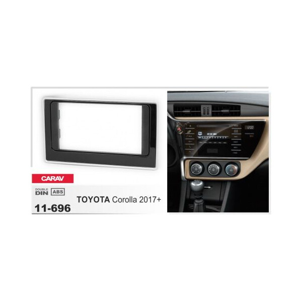 

Рамка переходная CARAV 11-696 2-din (TOYOTA)