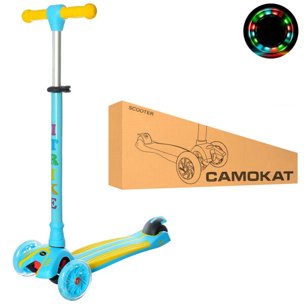 

Самокат iTrike Maxi JR 3-048-GR Blue/Yellow (JR 3-048)