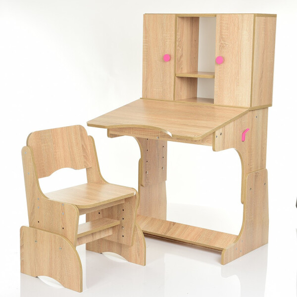

Парта Bambi W 903-9-1 Light wood/Crimson (W 903-9)
