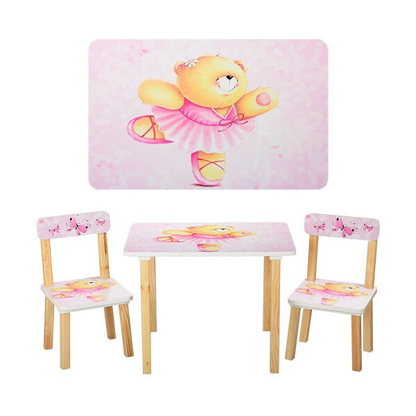 

Столик Bambi 501-23 Мишка-балерина Pink (501-23)