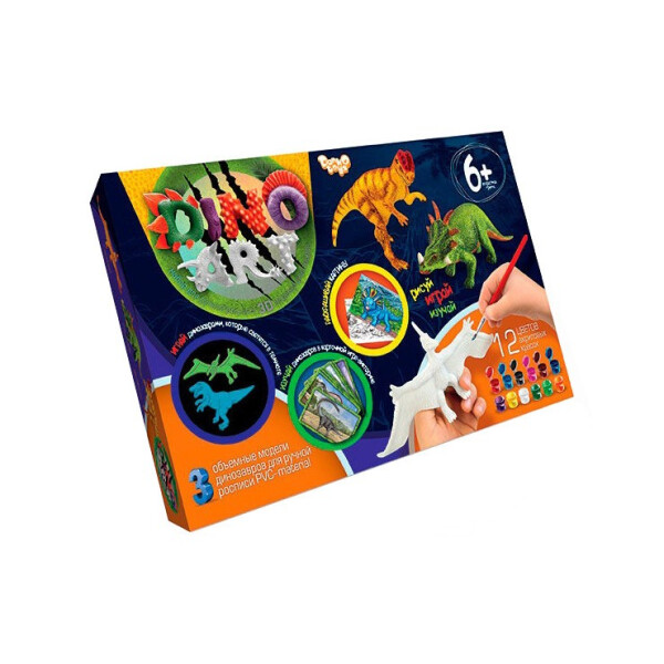 

Комплект креативного творчества Danko Toys Dino Art 6257 (bc-by-292291)