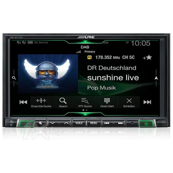 

Автомагнитола Alpine ILX-702D