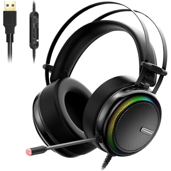 

Наушники Tronsmart Glary Gaming Headset with 7.1 Virtual Sound Black