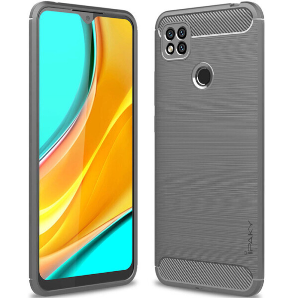

TPU чехол iPaky Slim Series для Xiaomi Redmi 9C (Серый) (931662)
