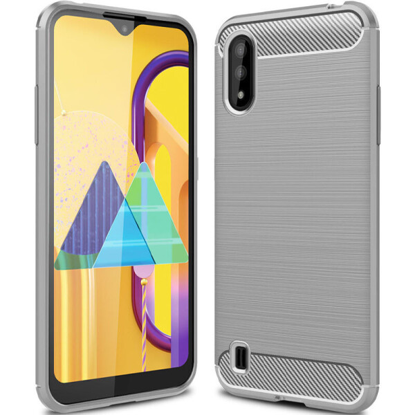

TPU чехол Slim Series для Samsung Galaxy M01 Core (Серый) (937170)
