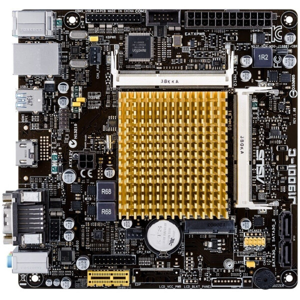 

ASUS J1900I-C CPU Celeron Quad-Core (2.0GHz) 2xDDR3 SO-DIMM VGA-HDMI Com mITX