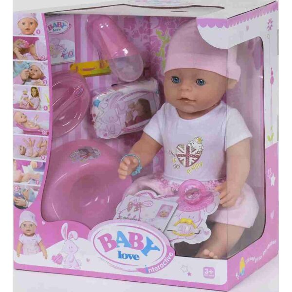 

Пупс функциональный TK Group 8 функций с аксессуарами ест пьет (204623549)