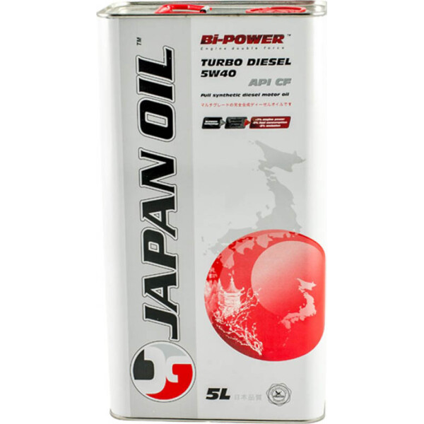 

Моторное масло Bi-Power Turbo Diesel 5w40 5L CF (0021017)