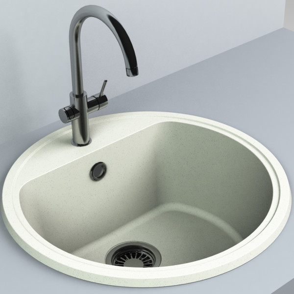 

Кухонная мойка MIRAGGIO MALIBU 517х517х221 jasmine