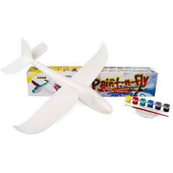 

Планер метательный J-Color Hawk 600мм c комплектом красок (JC-30316)