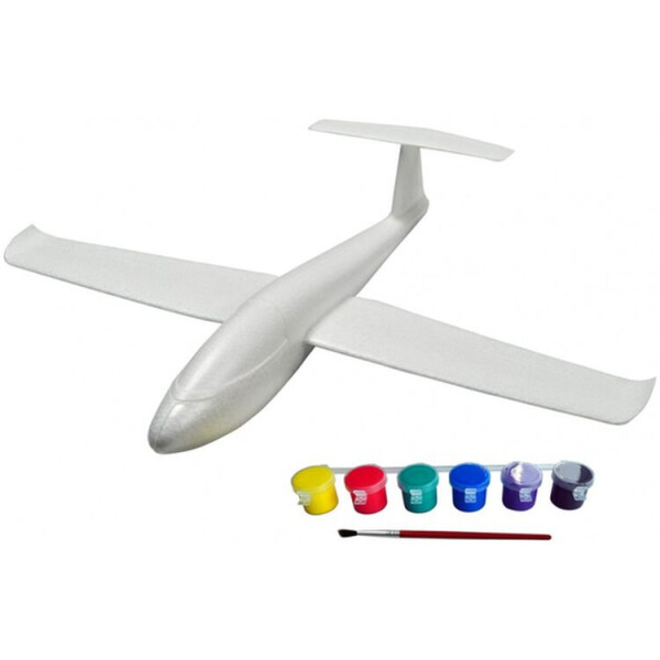 

Планер метательный J-Color Falcon 600мм c комплектом красок (JC-30319)