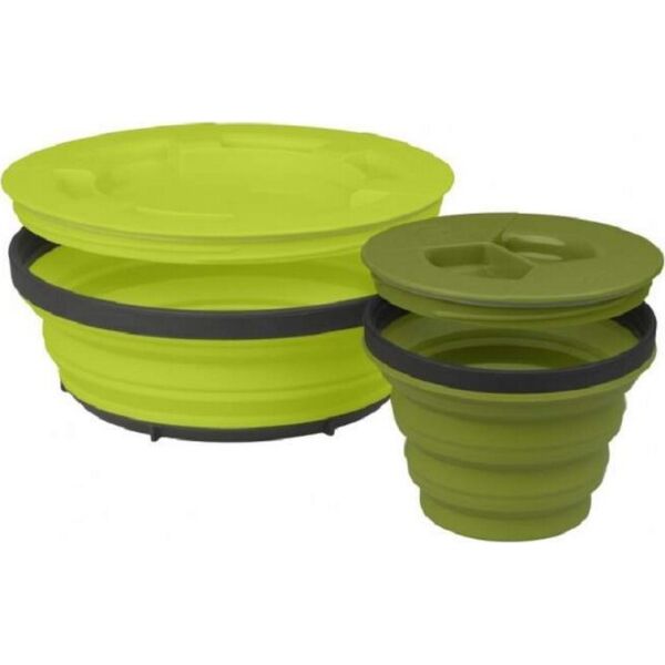 

Набор посуды Sea To Summit X-Seal & Go Set (Olive, S) (STS AXSEALSETSOL)