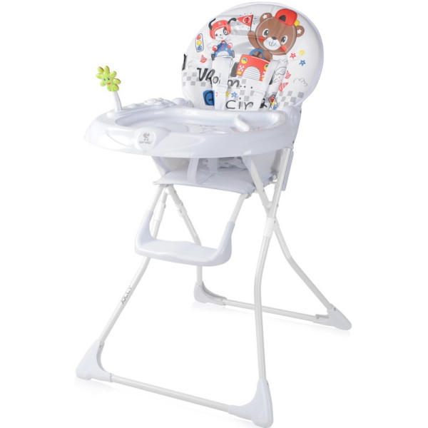 

Стульчик для кормления Bertoni JOLLY (white racing friends)
