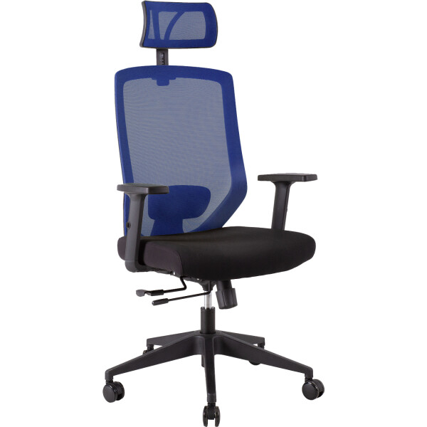

Кресло Office4You JOY black-blue (14504)