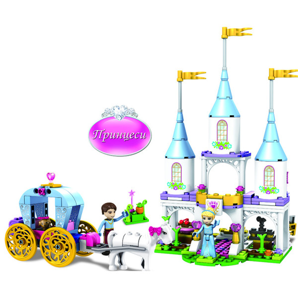 

Конструктор JVToy Princesses Волшебный замок Золушки (15009)