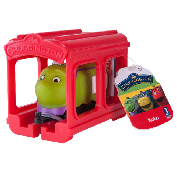 

Детская железная дорога Jazwares Chuggington Коко с гаражом (JW10566/38620/10587)