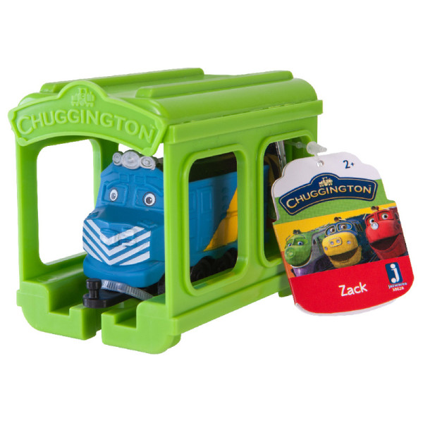 

Детская железная дорога Jazwares Chuggington Зак с гаражом (JW10566/38620/10590)