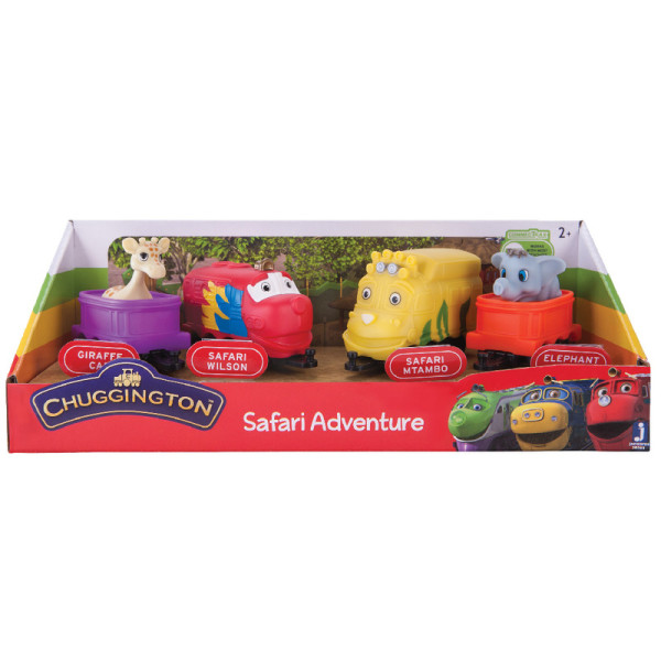 

Детская железная дорога Jazwares Chuggington Сафари (JW38560/38561)