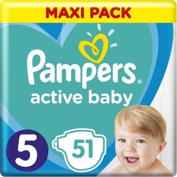 

Подгузники Pampers Active Baby Junior 5 (11-16 кг) 51 шт (8001090951137)