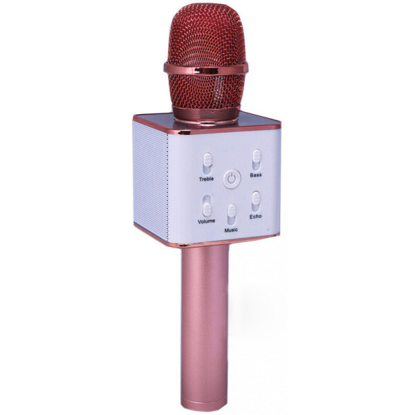 

​Беспроводной детский микрофон для караоке K Song Treasure Q7 Rose Gold