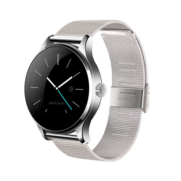 

Умные часы Lemfo K88h Plus Metal с сенсорным дисплеем (Серебристый)
