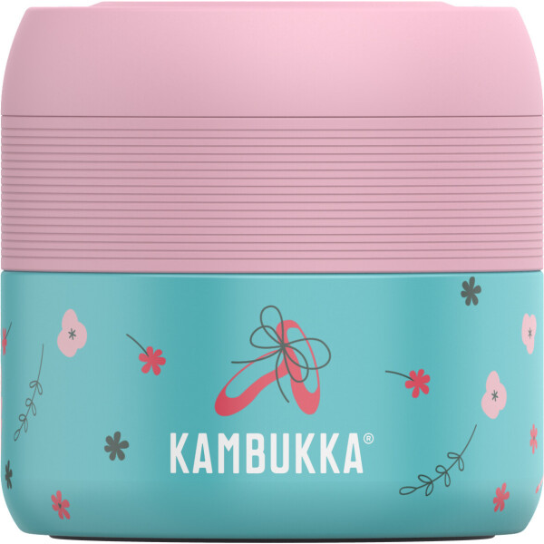 

Термос для еды Kambukka Bora 400 мл Prima Ballerina бирюзовый/розовый (11-06002)