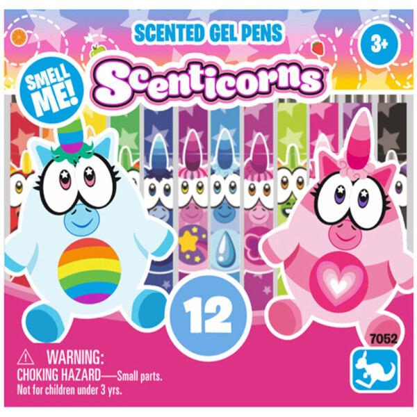 

Набор из 12 ароматных гелевых мини-ручек Kangaru Scenticorns (KN7052)