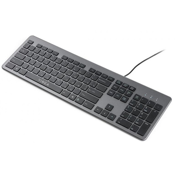 

Клавиатура Vinga KB735 Black-Grey