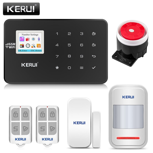 

Kerui alarm W18 Start