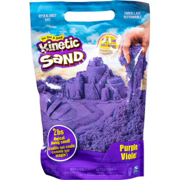 

Песок для детского творчества Kinetic Sand Colour Фиолетовый 907 г (71453P)