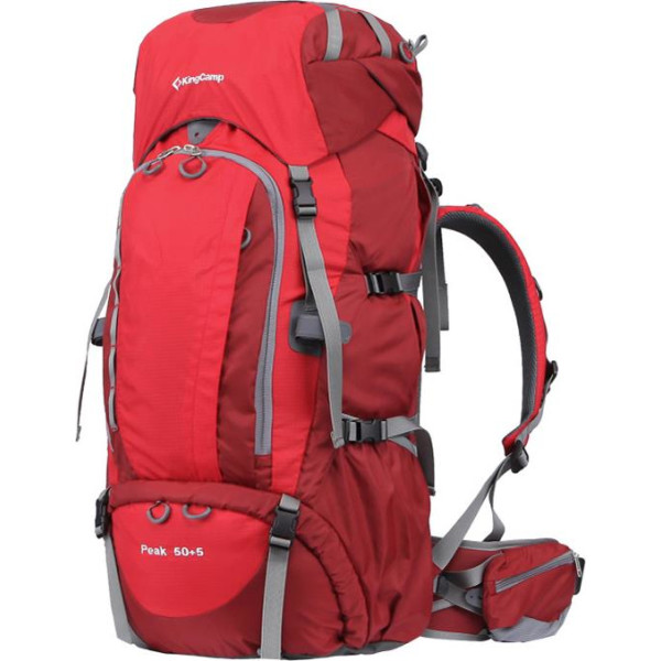 

Рюкзак KingCamp Peak 50+5 (KB3249) Red