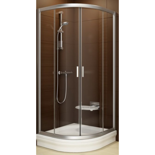 

Душевая кабина RAVAK Blix BLCP 4-80 satin (Transparent), 3B240U00Z1