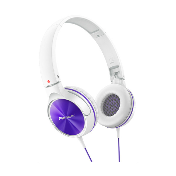 Наушники Pioneer SE-MJ522-V White-Violet