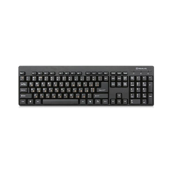 

REAL-EL Standard 502 Black