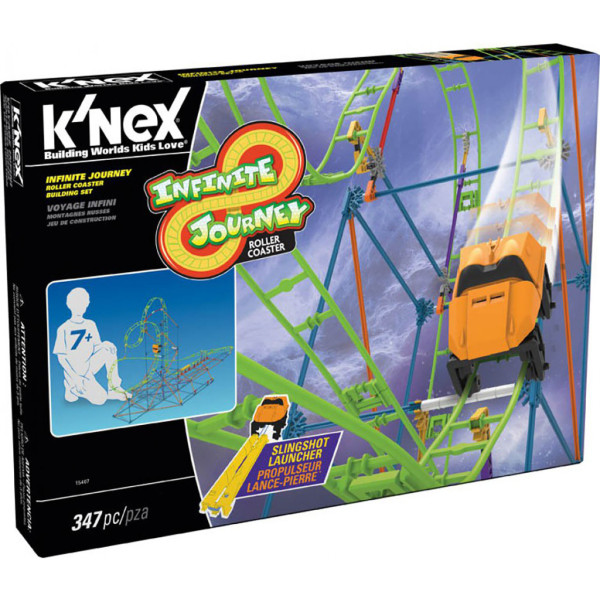 

Конструктор динамический K"Nex Американские горки Бесконечное путешествие (15407)
