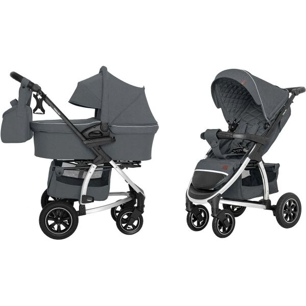 

Коляска универсальная CARRELLO Vista CRL-6506 (2in1) Steel Gray в льне /1/
