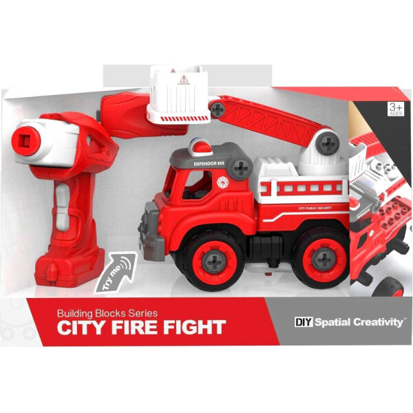 

Конструктор Qunxing Toys Пожарная машина (LM8034-DZ-1)
