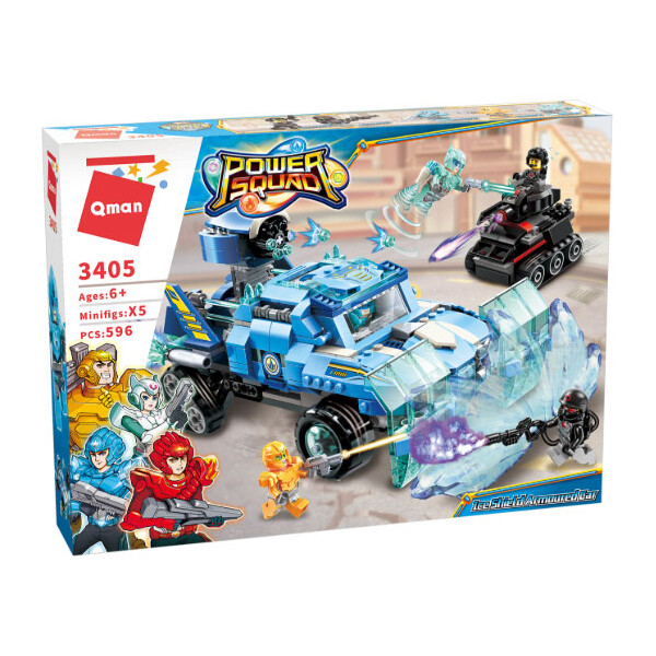 

Конструктор Brick Power Squad 596 дет. (3405)