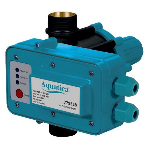 

Контроллер давления Aquatica 2.2 кВт 1.25" электронный (779558)